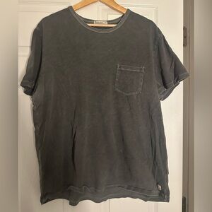 Marine Layer Dark Gray Short Sleeve Tee